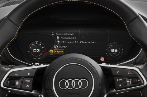 Online Media Streaming mit Audi connect