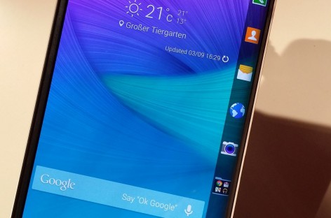 IFA 2014: Samsung präsentiert Galaxy Note Edge