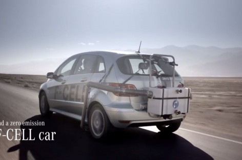 Mercedes Benz F-Cell: Überleben im Death Valley