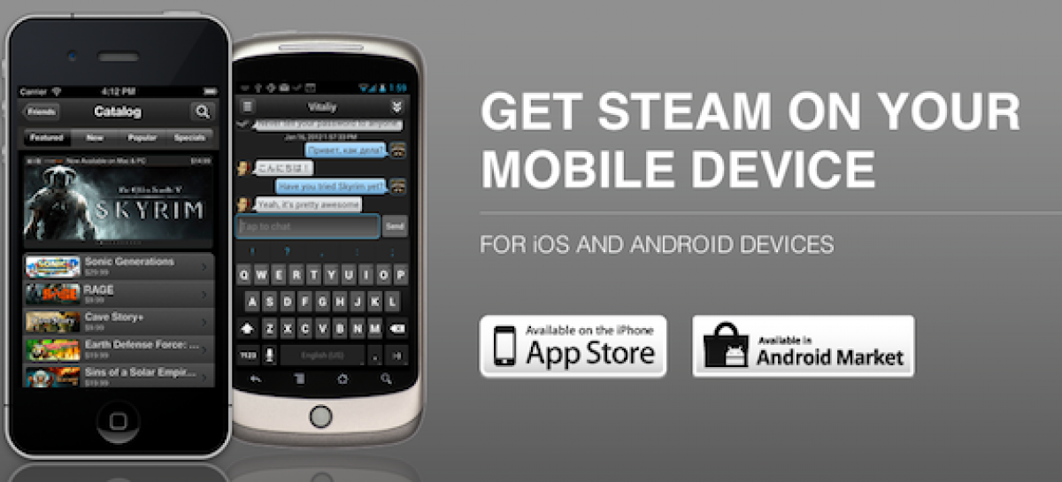Steam App für iOS und Android