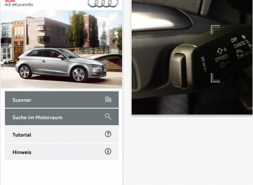 Audi und Metaio mit interaktivem Handbuch für den neuen A3