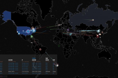 Cyber War live verfolgen: Cyber War World Map