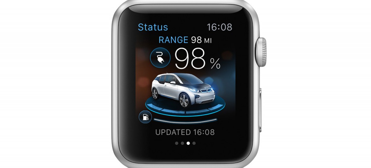 Apple Watch steuert Fahrzeugfunktionen von BMW i Modellen